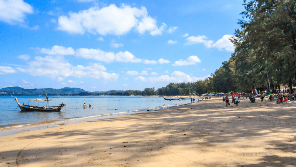 Bang Tao Beach along the western side of Laguna Phuket