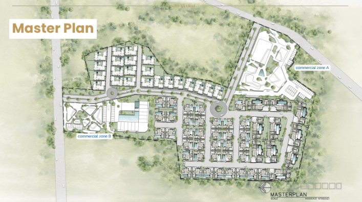 Master plan  Zenithy La Ville in Koh Kaew, Phuket